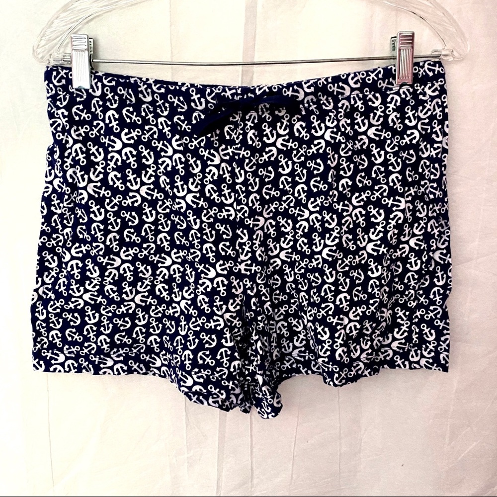 NAUTICA Anchor Sleepwear Shorts women’s Size M